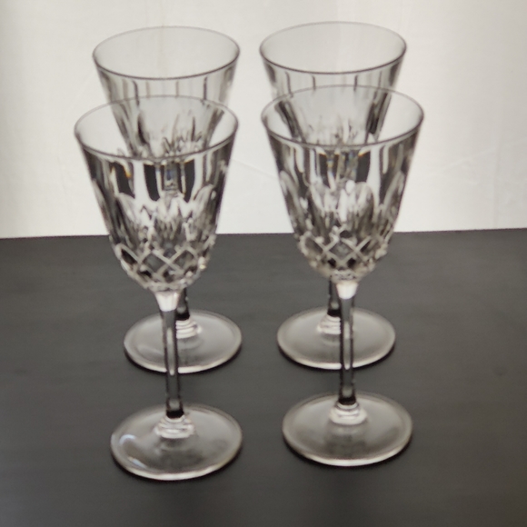 5 RCR (Royal Rock Crystal) Raffaello Water Goblets - Picture 10 of 11